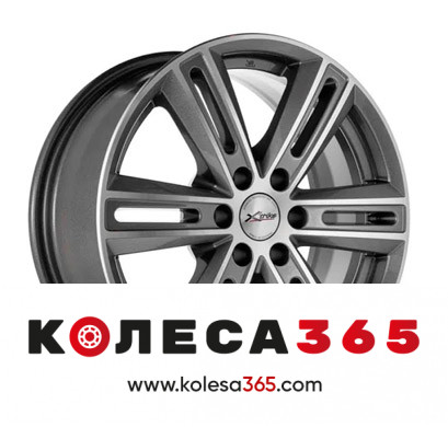 67579 X-trike X-124 17 / 7.5J 6 139.70 25.00 100.10