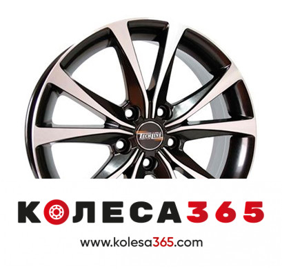 T734-6517-641-5x1143-50BDM Tech Line 734 17 / 6.5J 5 114.3 50.00 64.10